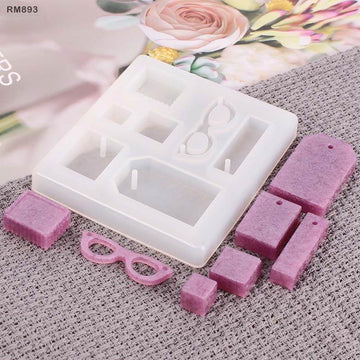 MG Traders Resin Art & Supplies Rm893 Silicone Mold (9X8Cm)