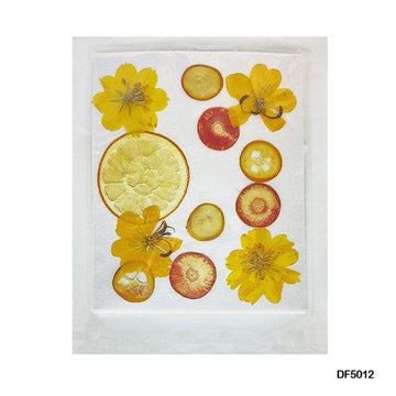 Df5012 Pressed Fruit Flower Sheet