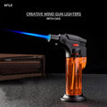 MG Traders Resin Products Flame Lighter Blow Tourch (Afl0) (With Gas)