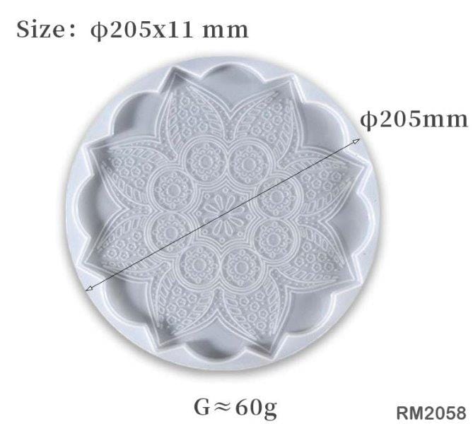 MG Traders Resin Products Rm2058 Silicon Mould (20.5Cm)