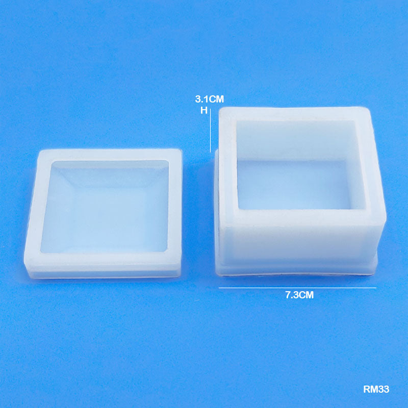 MG Traders Resin Products Rm33 Silicon Mold Square