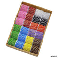 MG Traders Rope & Lace Thread Box 24Pc (Mg6010)