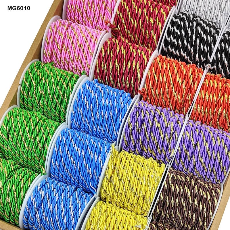 MG Traders Rope & Lace Thread Box 24Pc (Mg6010)