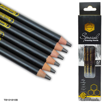 12Pc 10B Special Drawing Pencil (Tb101810B)