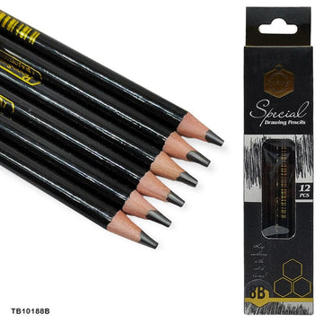 12Pc 8B Special Drawing Pencil (Tb10188B)