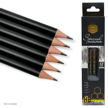 12Pc Hb Special Drawing Pencil (Tb1018Hb)