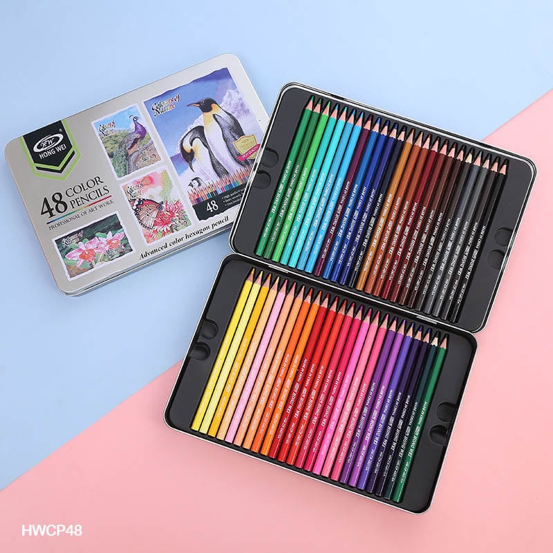 MG Traders Pencil Hwcp48 48 Color Advanced Colour Pencils