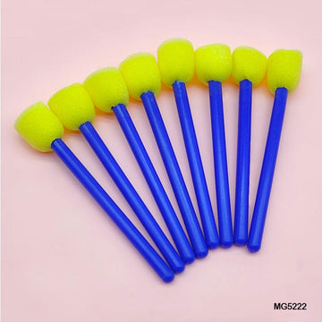 MG Traders Sponge Brush 8Pc Sponge Sticks Blue (Mg5222)