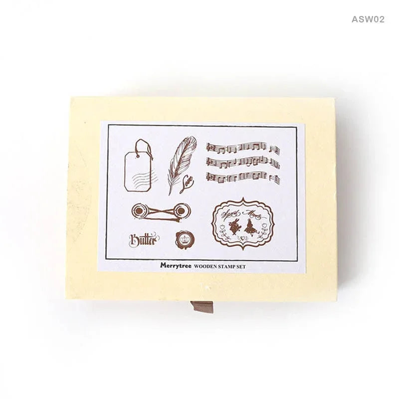 MG Traders Stamp Asw02 Wooden Decorative Stamp