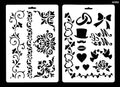 MG Traders Stencil A4 Stencil Design (20 Pcs) (A4Sd)