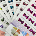 MG Traders Stickers Cxm015F Gem Stones Bow Sticker