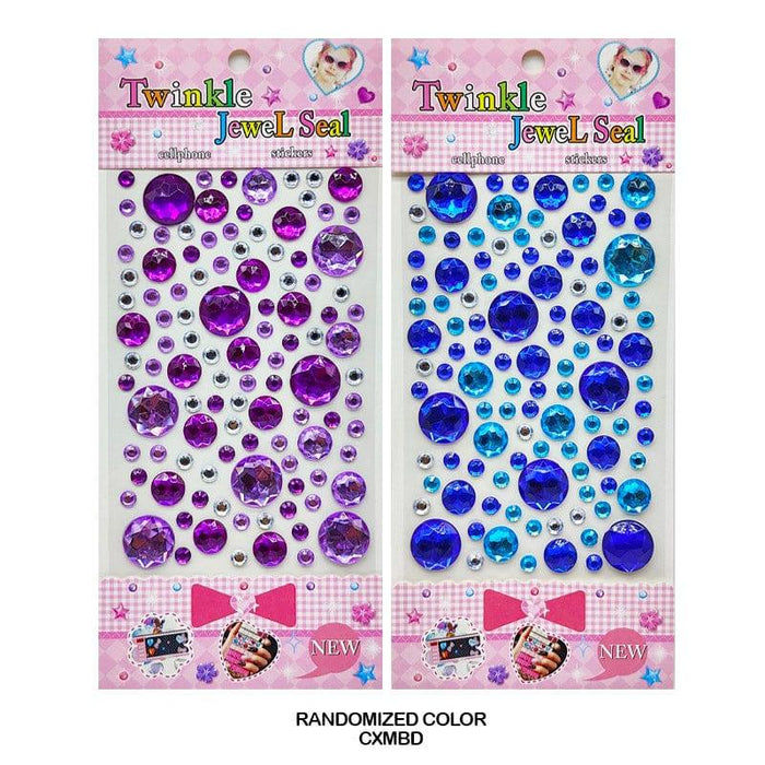 Sparkling Crystal Diamond Stickers for Crafts & Embellishments