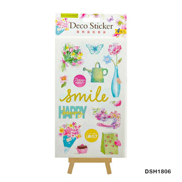 MG Traders Stickers Deco Sticker Eno 4In1 (Dsh1806)