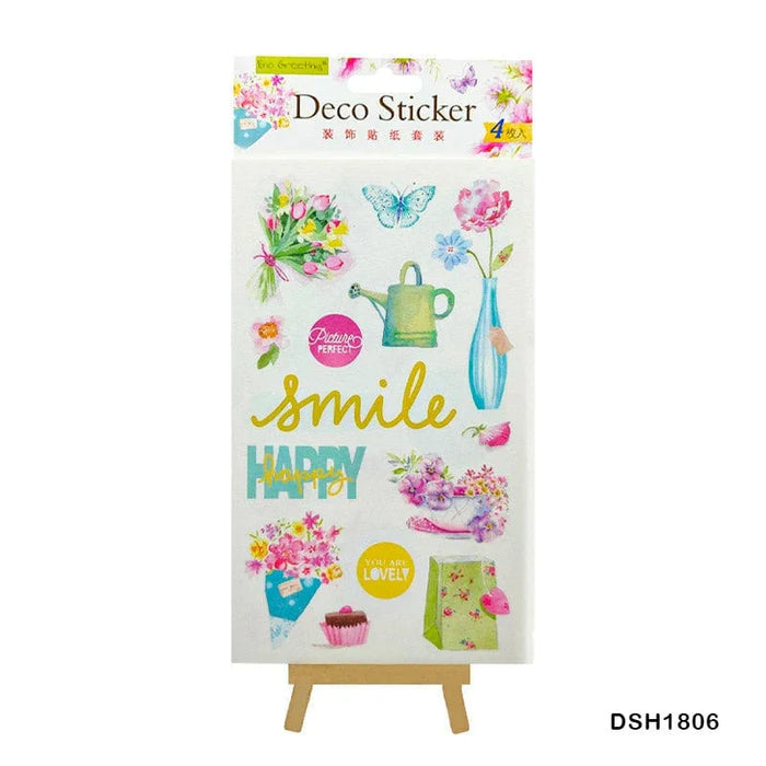Decoration   Sticker Eno 4In1 (Dsh1806)