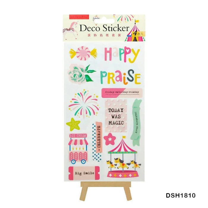 Decoration   Sticker Eno 4In1 (Dsh1810)
