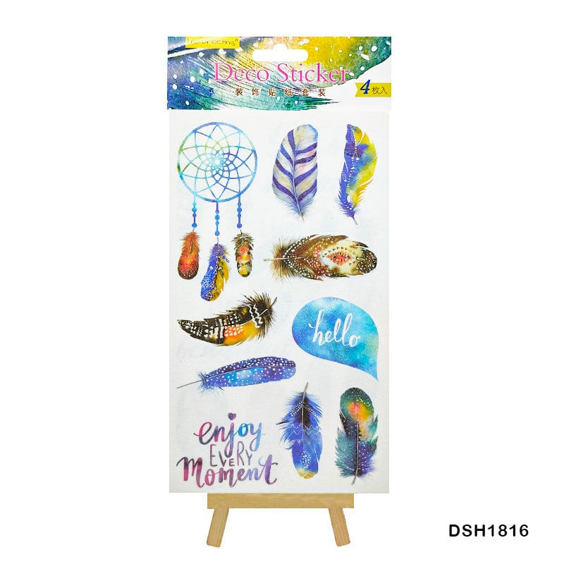 MG Traders Stickers Deco Sticker Eno 4In1 (Dsh1816)