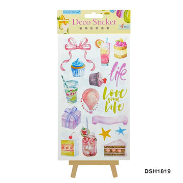MG Traders Stickers Deco Sticker Eno 4In1 (Dsh1819)