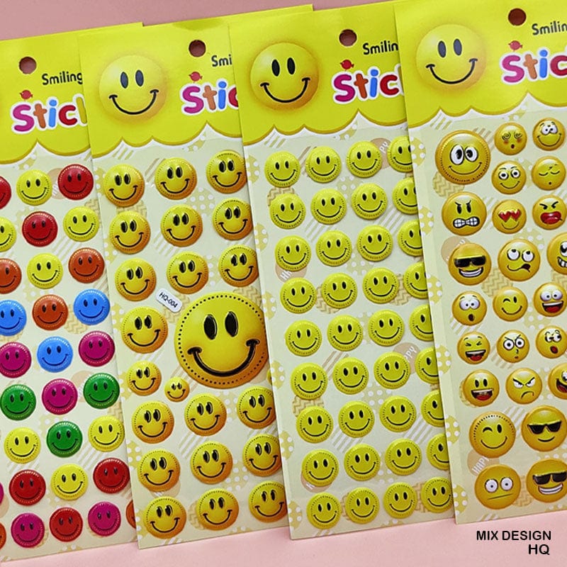 MG Traders Stickers Hq Smiling Face Sticker