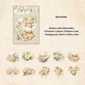 MG Traders Stickers Mg0230660 Floral Flower Cutout Sticker Pack 20Pc