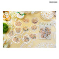 MG Traders Stickers Mg0230660 Floral Flower Cutout Sticker Pack 20Pc