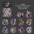 MG Traders Stickers Pphd003 Graceful Butterfly Sticker 20Pc