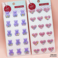 MG Traders Stickers Wm1605 Puffy Sequins Stiickr