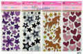 MG Traders Stickers Xpv Glitter Foam Designer Sticker (Xpv)