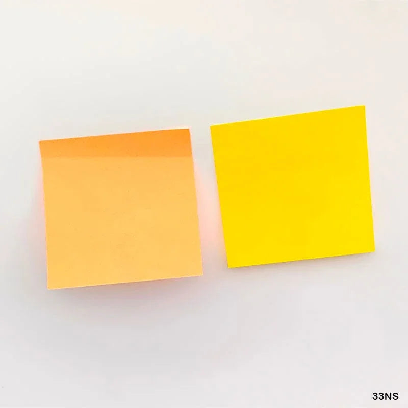 MG Traders Sticky Notes 3X3 Sticky Notes Neon Single (33Ns)