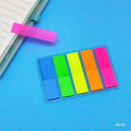 MG Traders Sticky Notes 45152 Sticky Notes 12X45Mm 5 Color Neon  (Pack of 6)