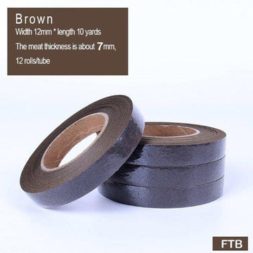 MG Traders Tape Floral Tape Roll (12Pc) 10 Yard Brown