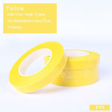 Floral Tape Roll (12Pc) 10 Yard Yellow (Fty)