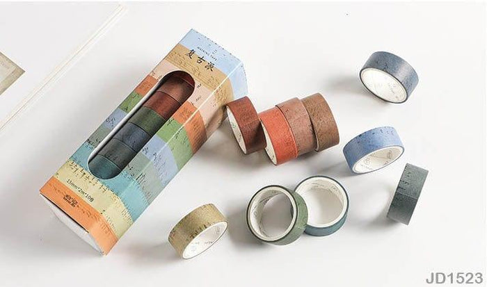 Washi Tapes retro Edition (10pcs) pack of 1