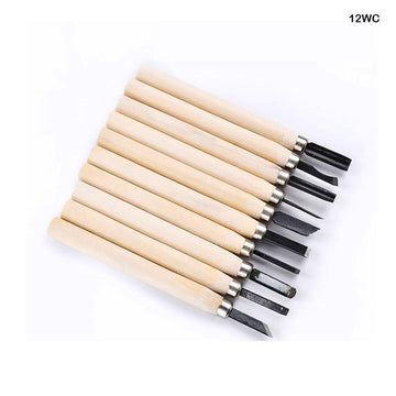 12Pc Wood Carving Tools (12Wc)