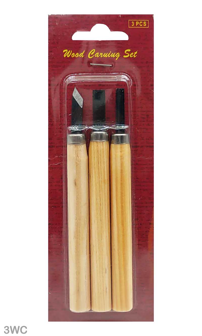 MG Traders Tools 3Pc Wood Carving Tool (3Wc)