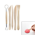 MG Traders Tools 5Pc Wooden Clay Tool (E0220)  (Pack of 3)