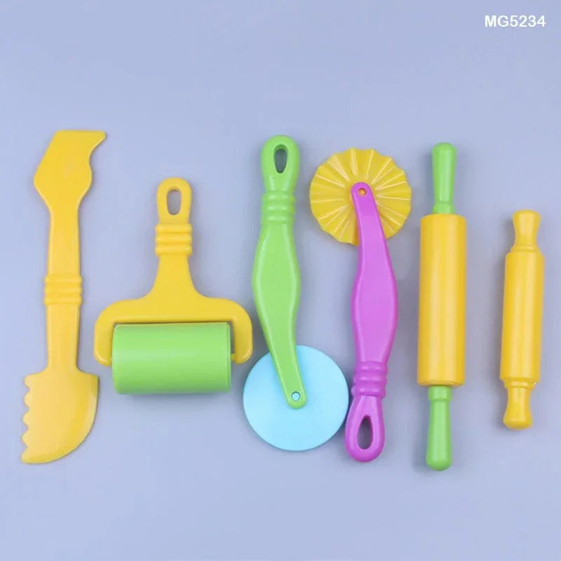 6Pc Plastic Clay Tool Ss Mg5234