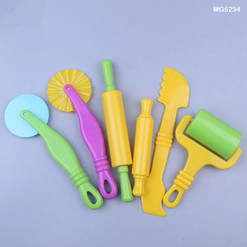6Pc Plastic Clay Tool Ss Mg5234