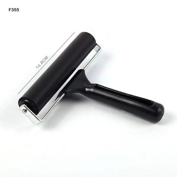 14.8cm Rubber Brayer Roller for Printing & Crafts