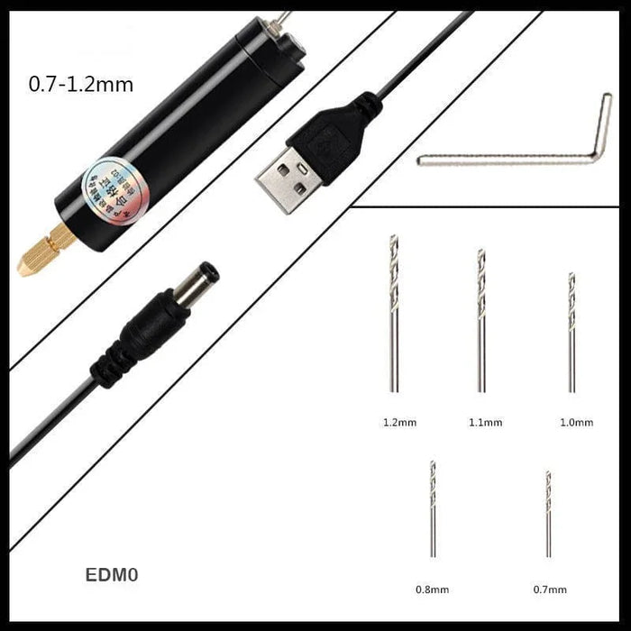 Mini Electric Drill Machine (0.7-1.2Mm) (Edm0)