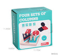 MG Traders Toys & Kits Wt Four Sets Of Columns (W4Cg)