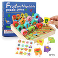 MG Traders Toys & Kits Wt Fruit And Vegetable Puzzle Game (Wfvpg)