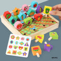 MG Traders Toys & Kits Wt Fruit And Vegetable Puzzle Game (Wfvpg)