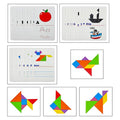 MG Traders Toys & Kits Wt Tangram Letters Writing Card In