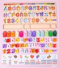 MG Traders Toys & Kits Wt Uppercase Letter Puzzles