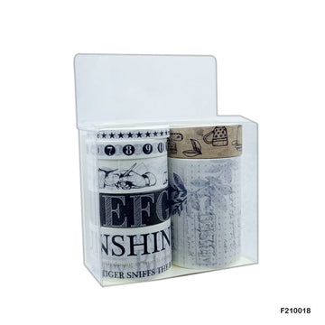 F210018 Washi Tape 10Pcs