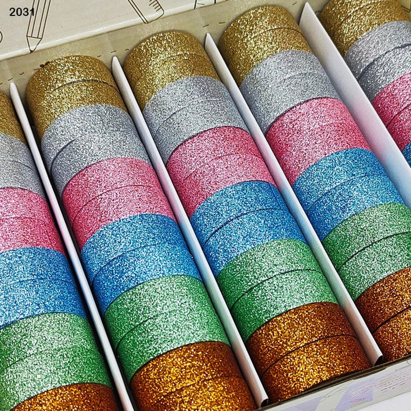 MG Traders Washi Tape Washi Tape 2031 (1.5Cm*2Mtr) (60Pcs)