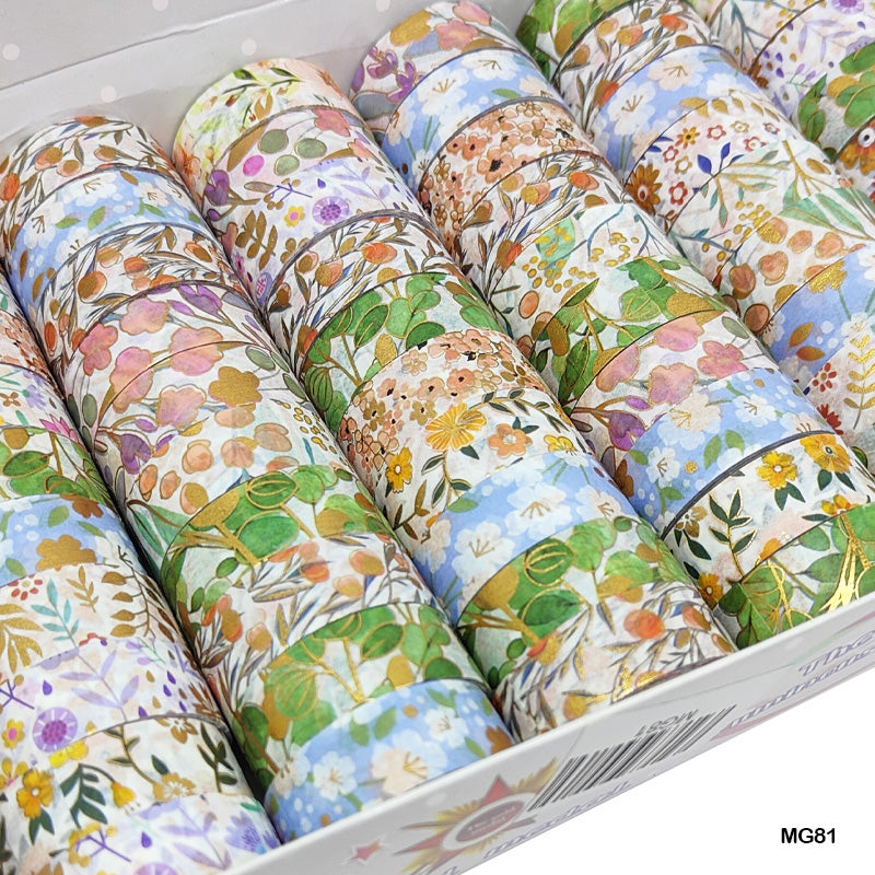 MG Traders Washi Tape Washi Tape Gold Medal 60Pc 15Mm*3Mmtr (Mg81)