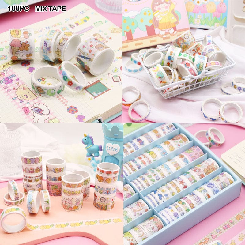 MG Traders Washi Tape Washi Tape Jd2207A 100Tape