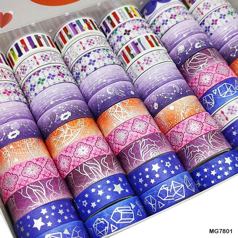 MG Traders Washi Tape Washi Tape Mg7801 60Pc