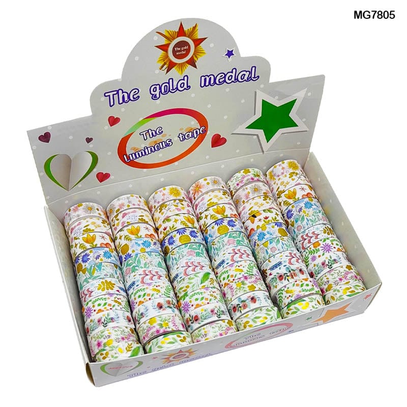 MG Traders Washi Tape Washi Tape Mg7805 60Pc